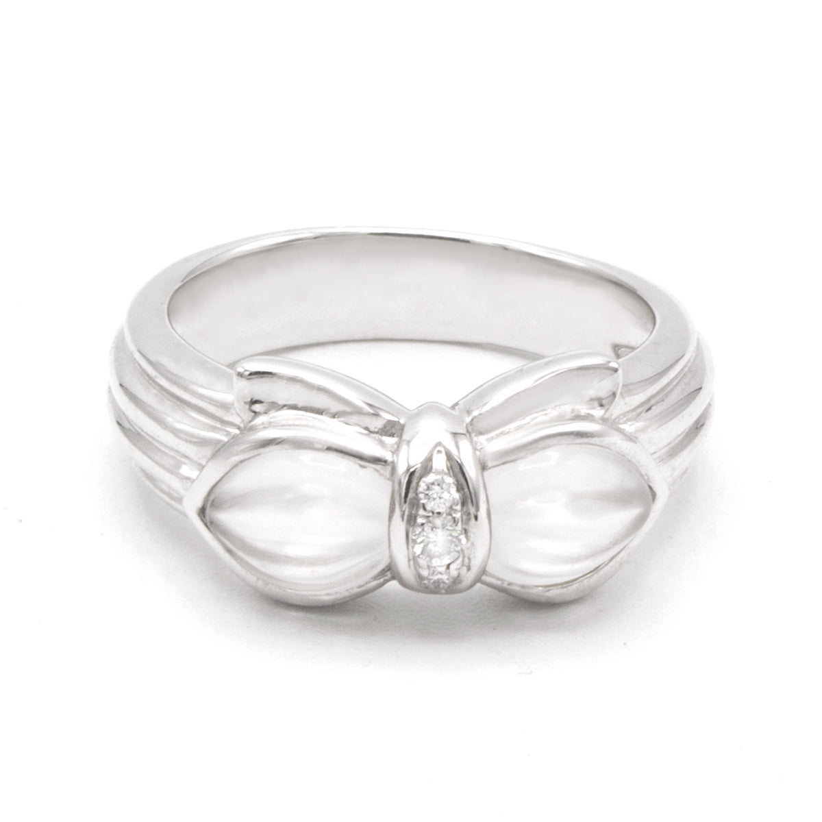 Boucheron 18K white gold ring