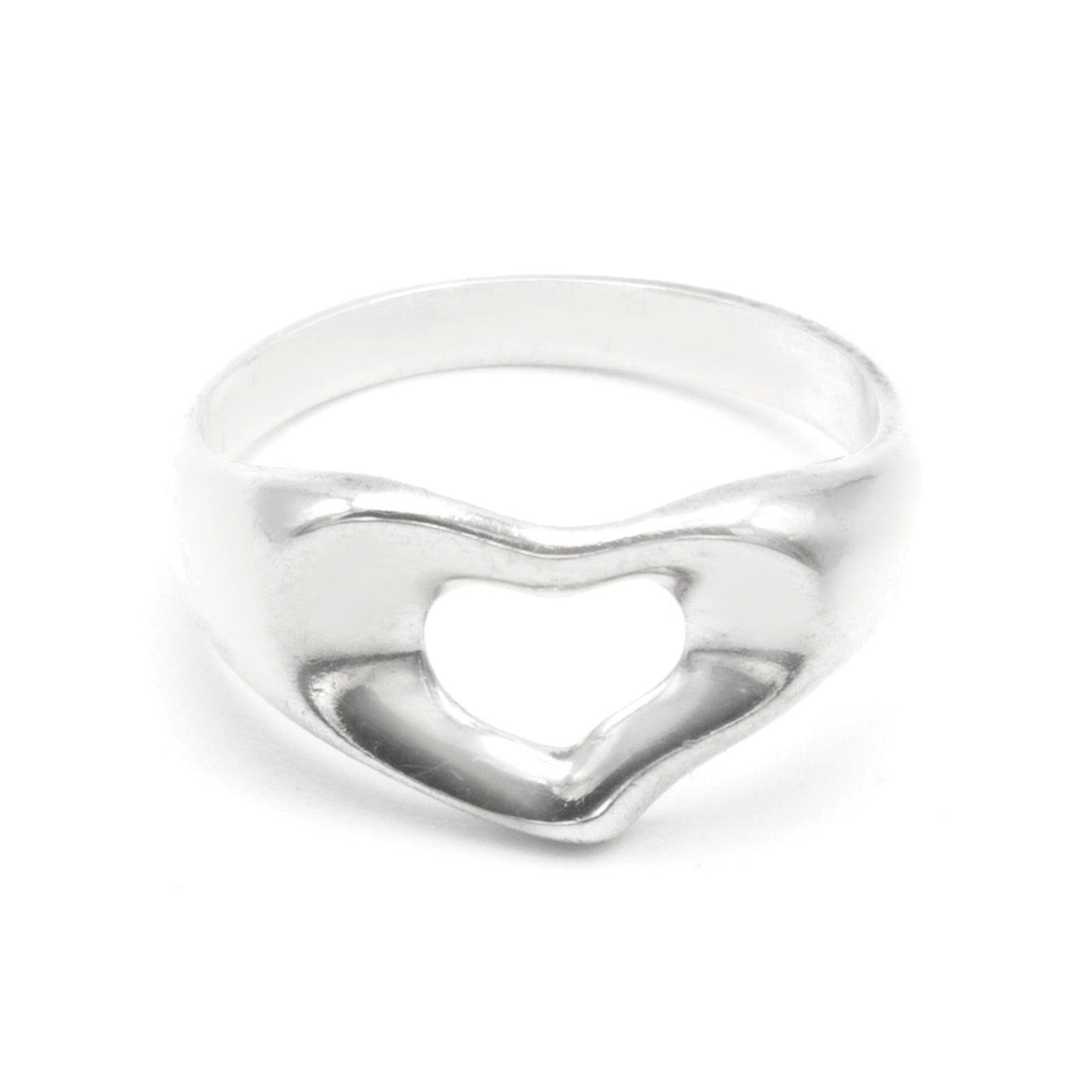 Tiffany & Co Heart Elsa Peretti ring  SIZE 51