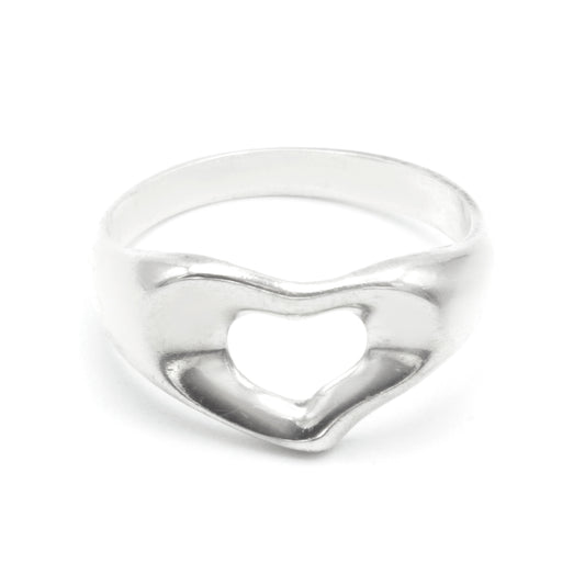 Tiffany & Co Heart Elsa Peretti ring  SIZE 51