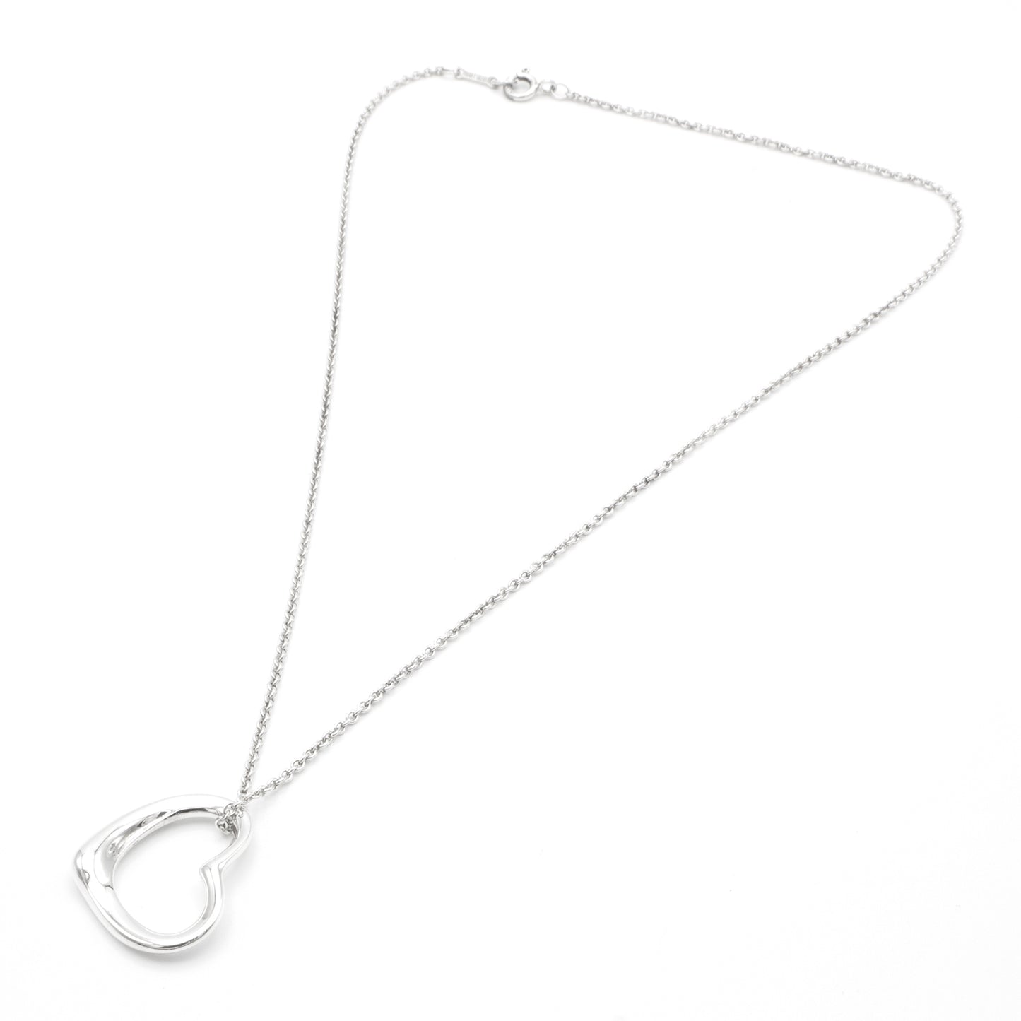 Tiffany & Co Open Heart 22mm necklace