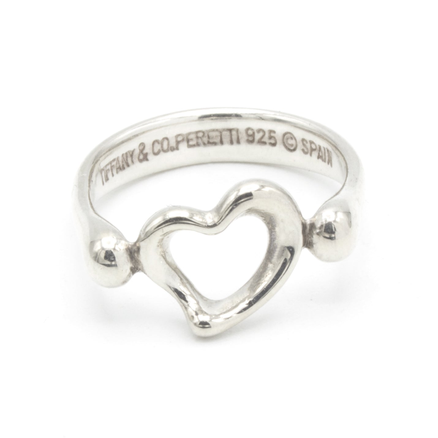 Tiffany & Co Open Heart Elsa Peretti ring