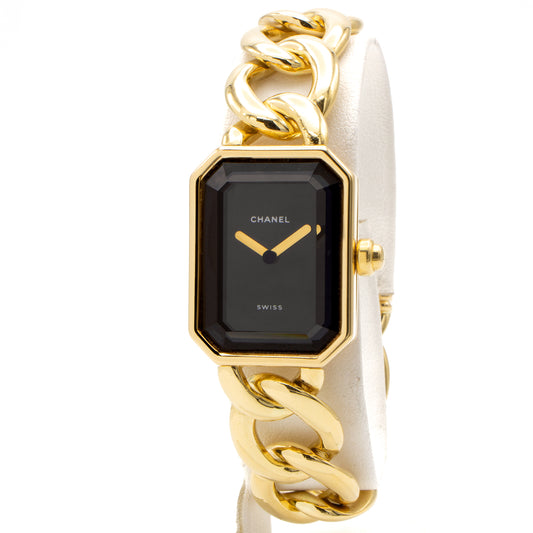 Chanel Première Chaine 18K watch Sz L