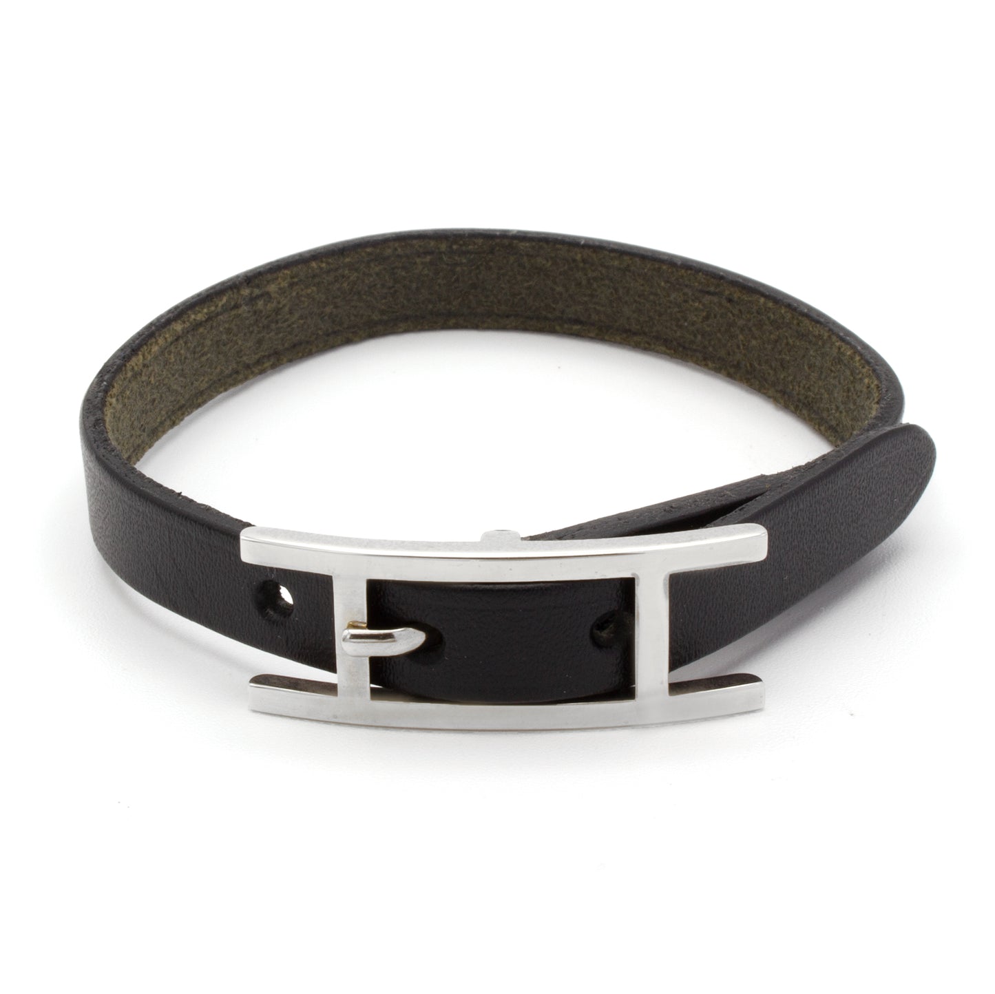 Hermès Hapi 1 black bracelet