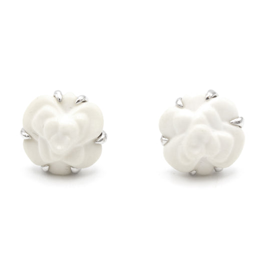Chanel Camelia earrings