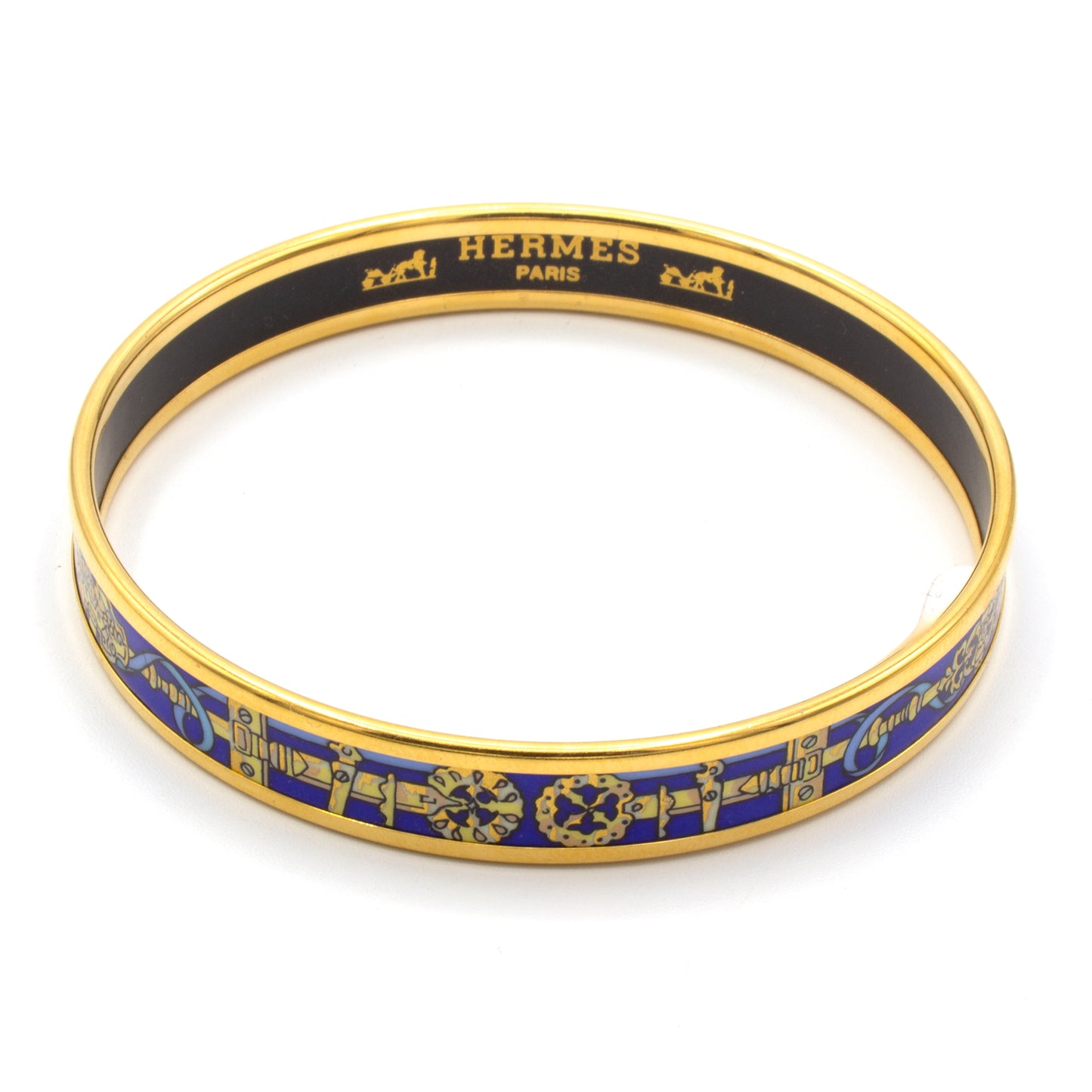 Hermès enamel bracelet