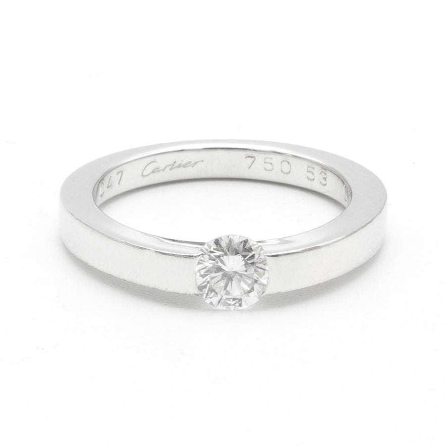Cartier Solitaire Declaration ring 0,47ct Sz 53