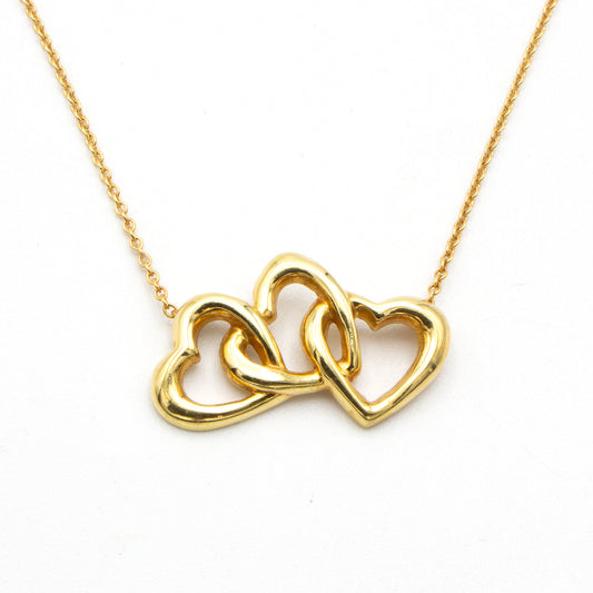Tiffany & Co Triple Heart 18K necklace