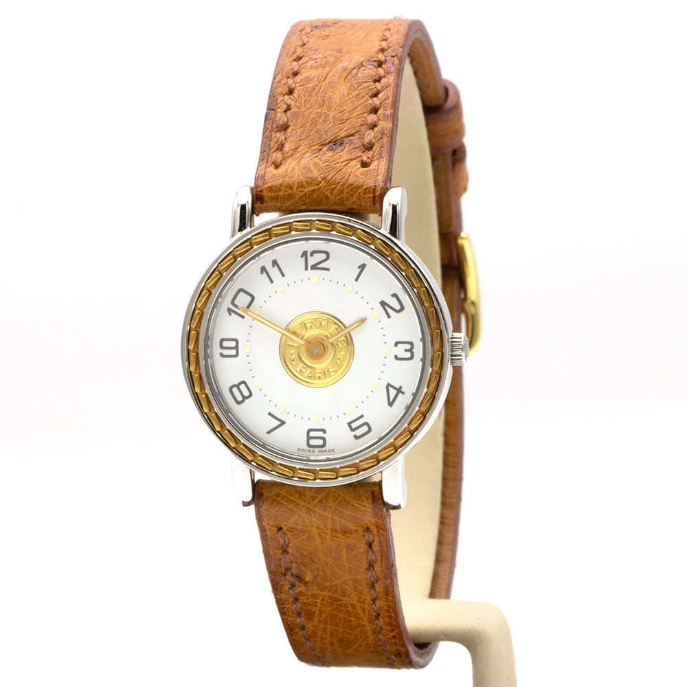 Hermes watch sellier 24mm