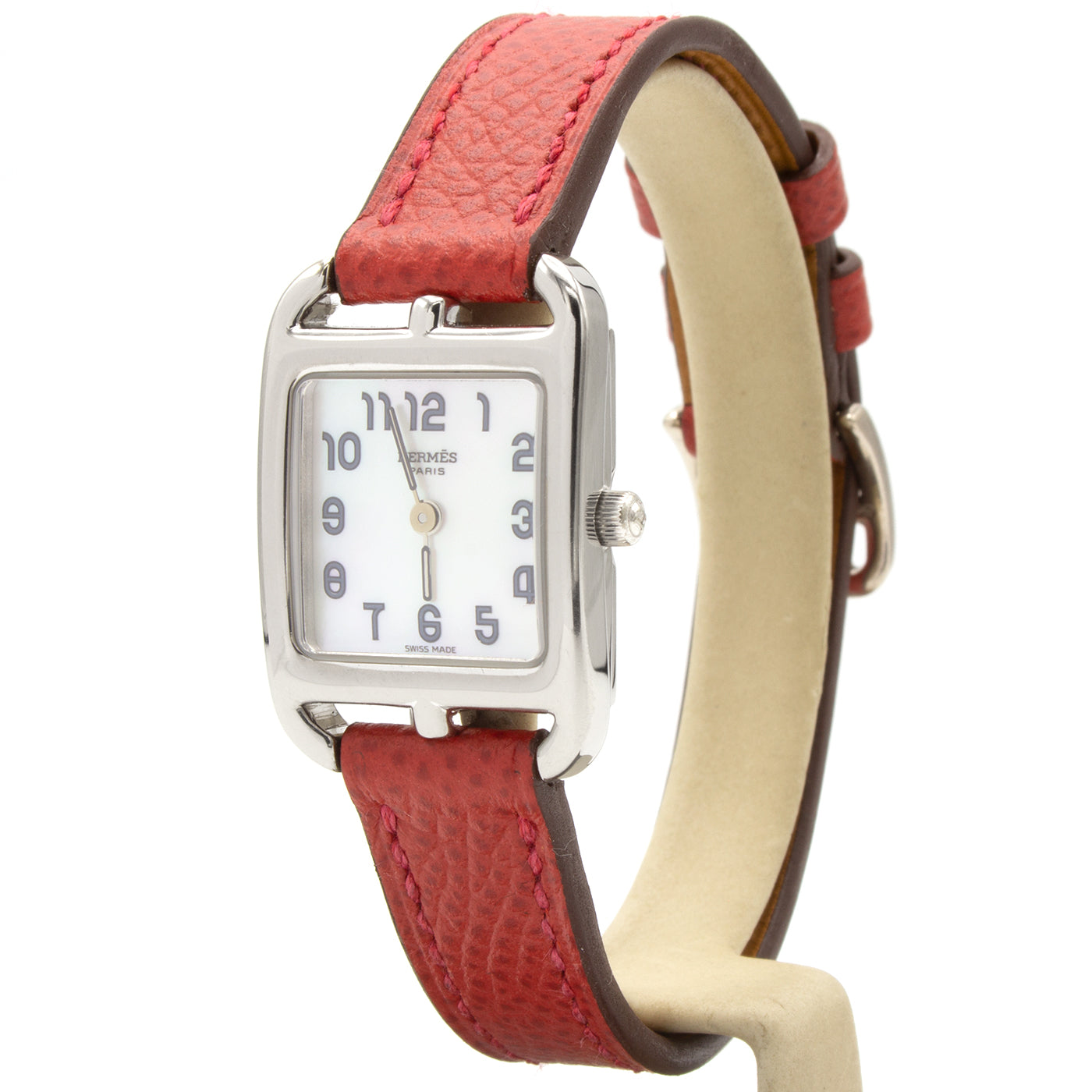 Hermes Cape Cod CC1.190 18K white gold watch