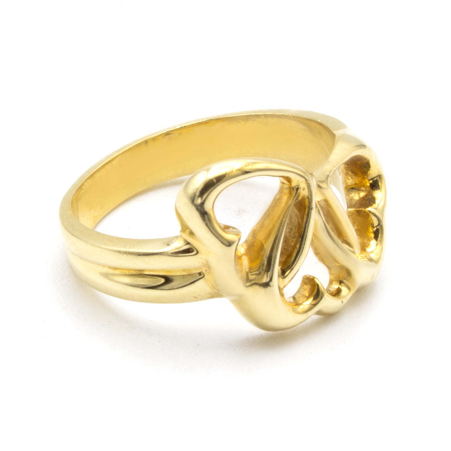 Tiffany & Co Triple Heart ring SIZE 49