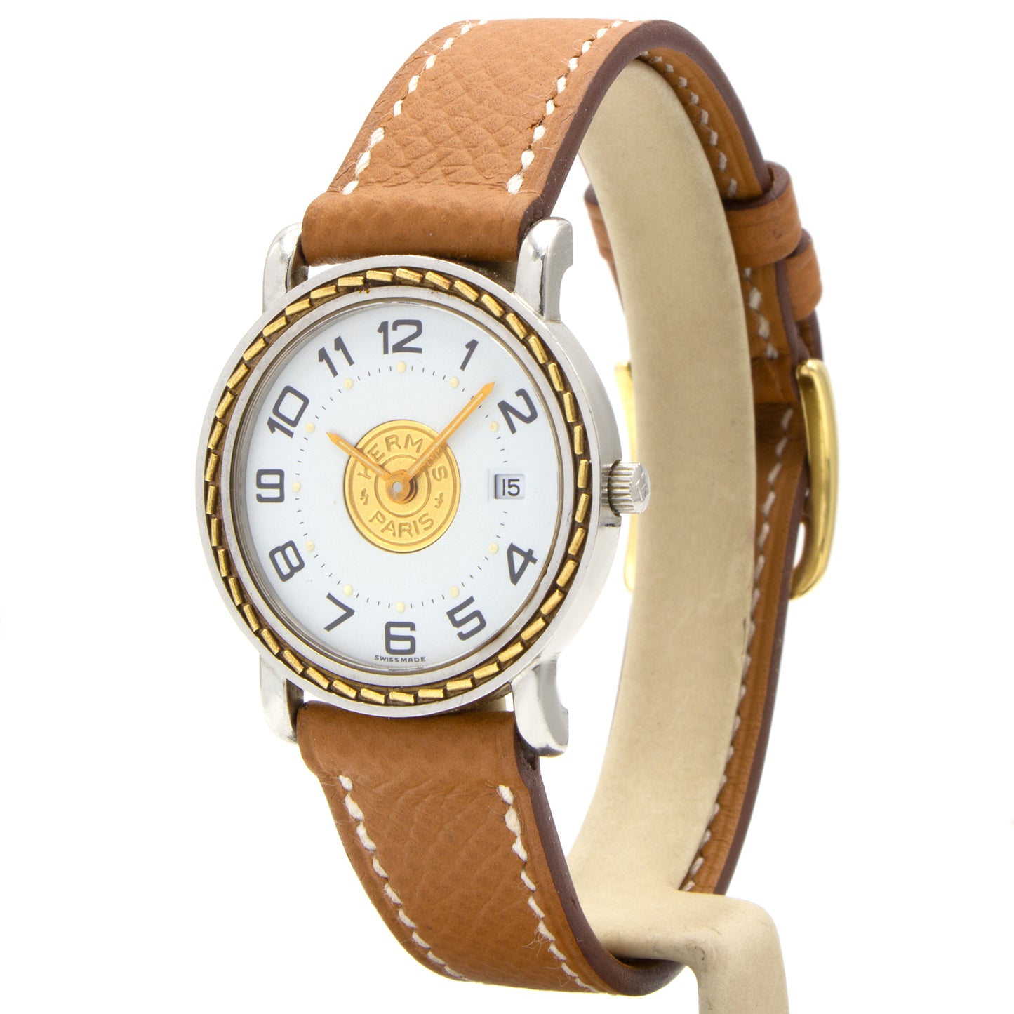 Hermès montre Sellier 27mm
