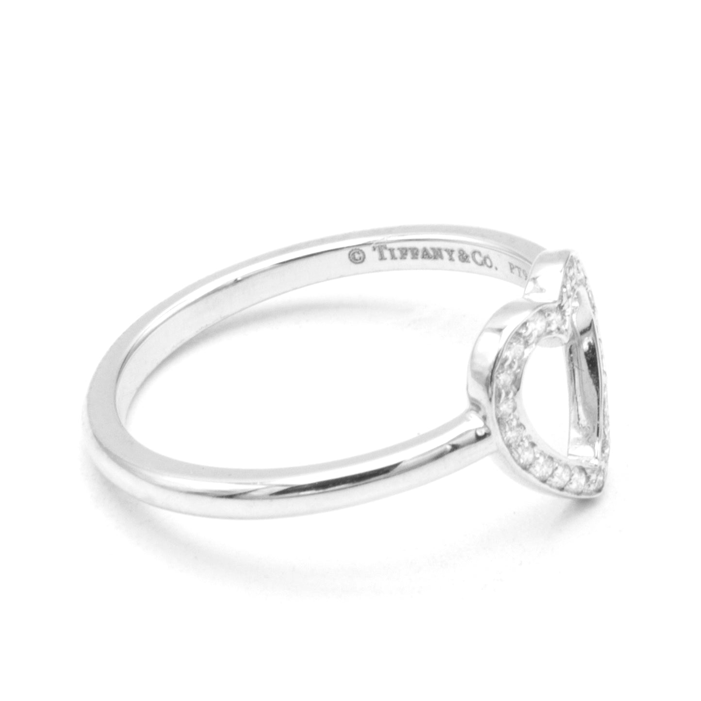 Tiffany Heart platinium ring