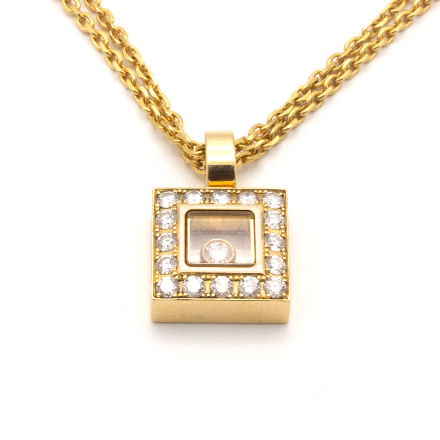 Chopard Happy Diamonds Icon 18K necklace