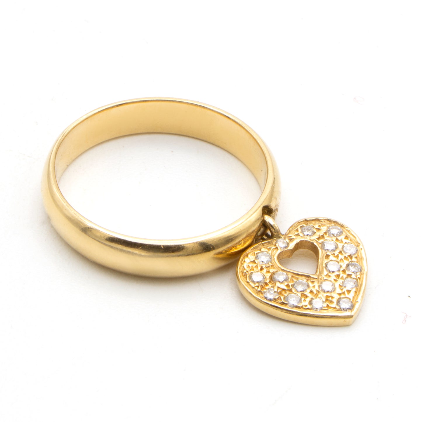 Poiray Coeur Secret ring Sz 49