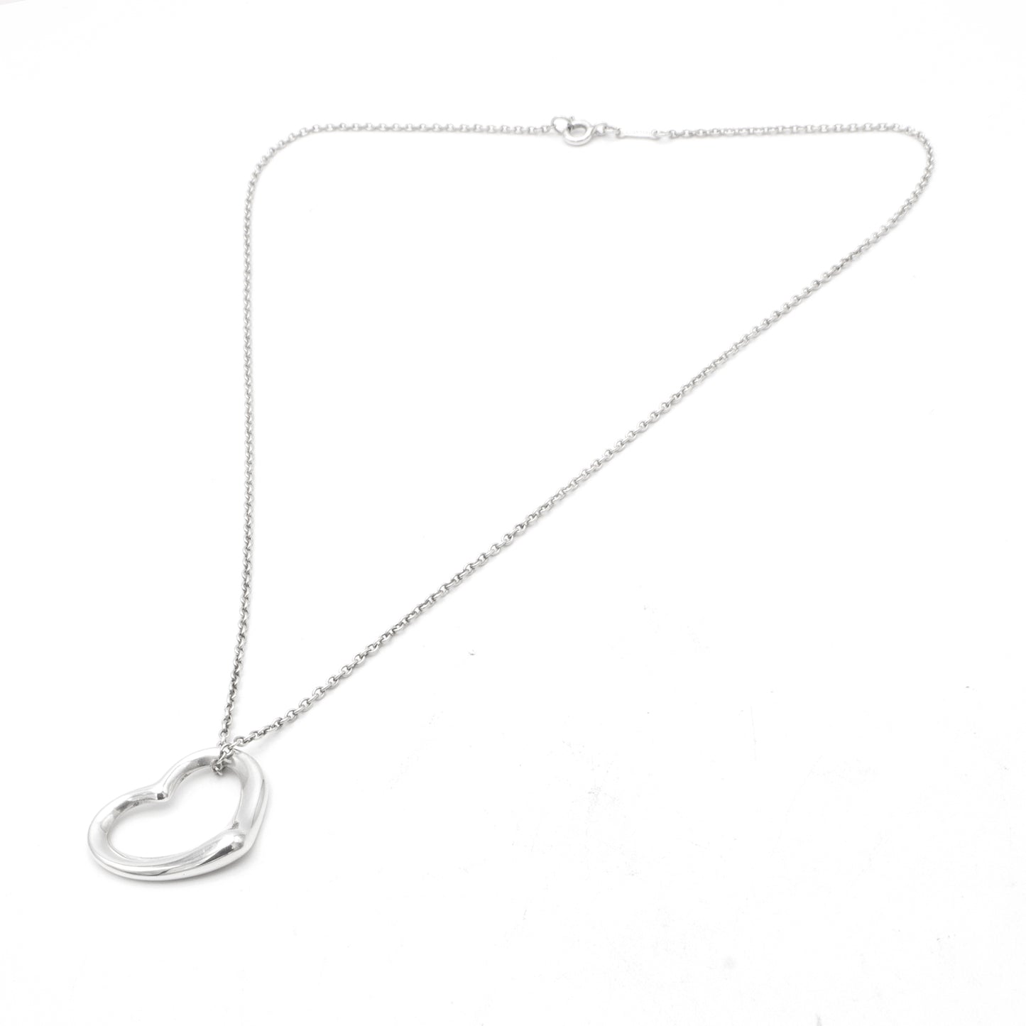 Tiffany & Co Open Heart 22mm necklace