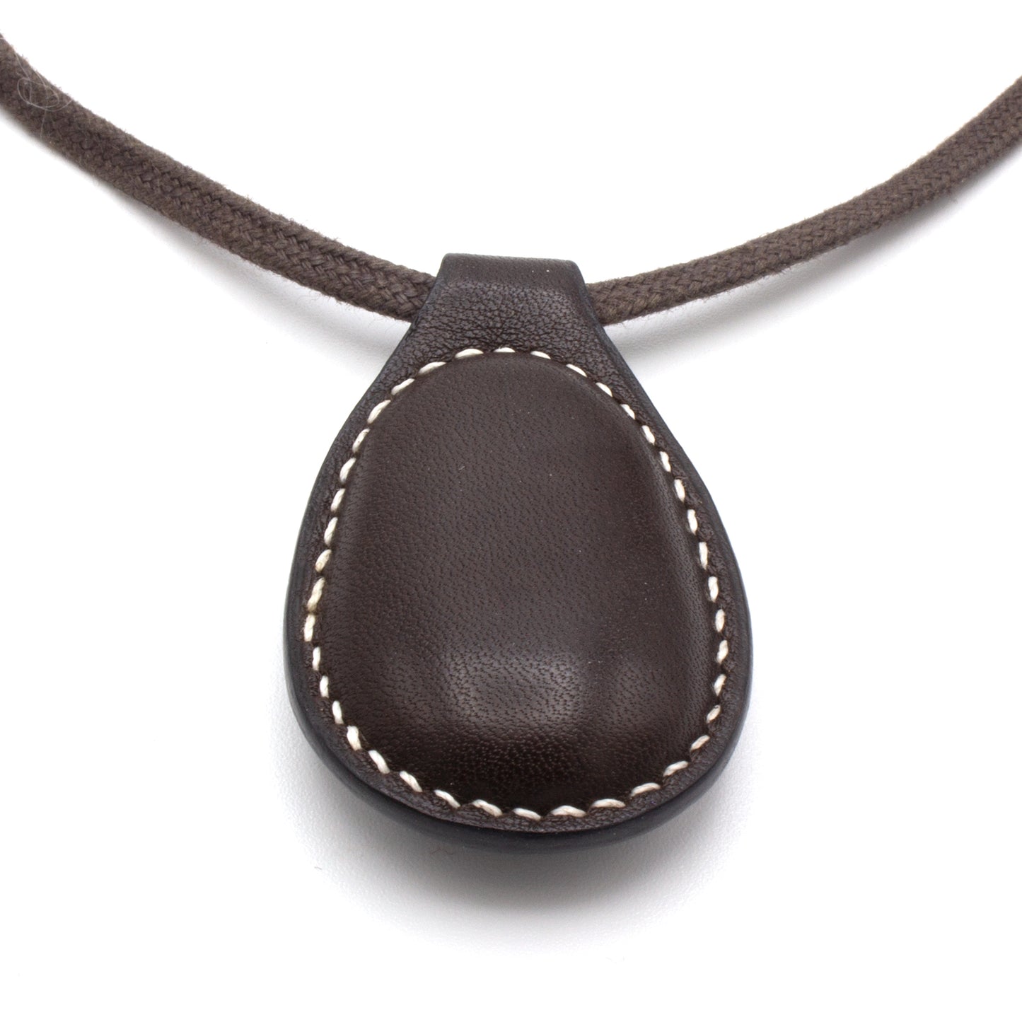 Hermès Leather necklace
