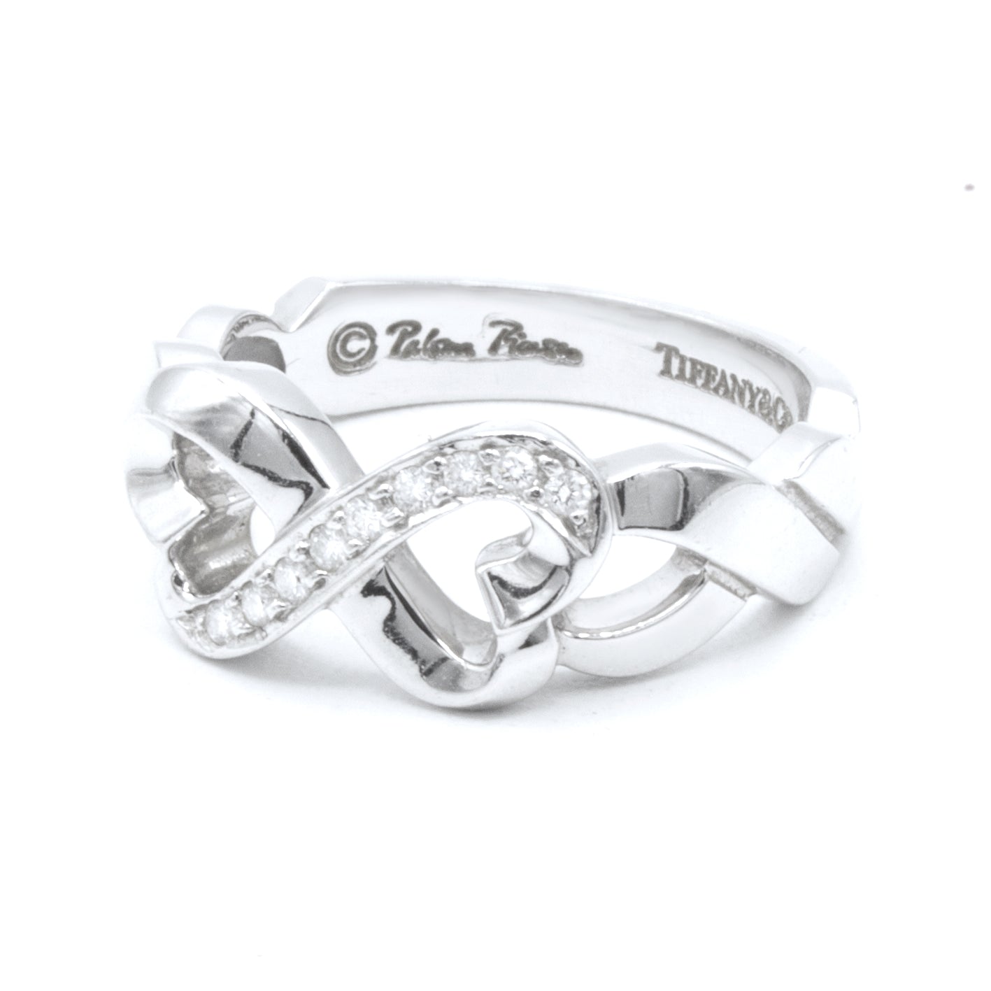 Tiffany & Co Double Loving Heart ring