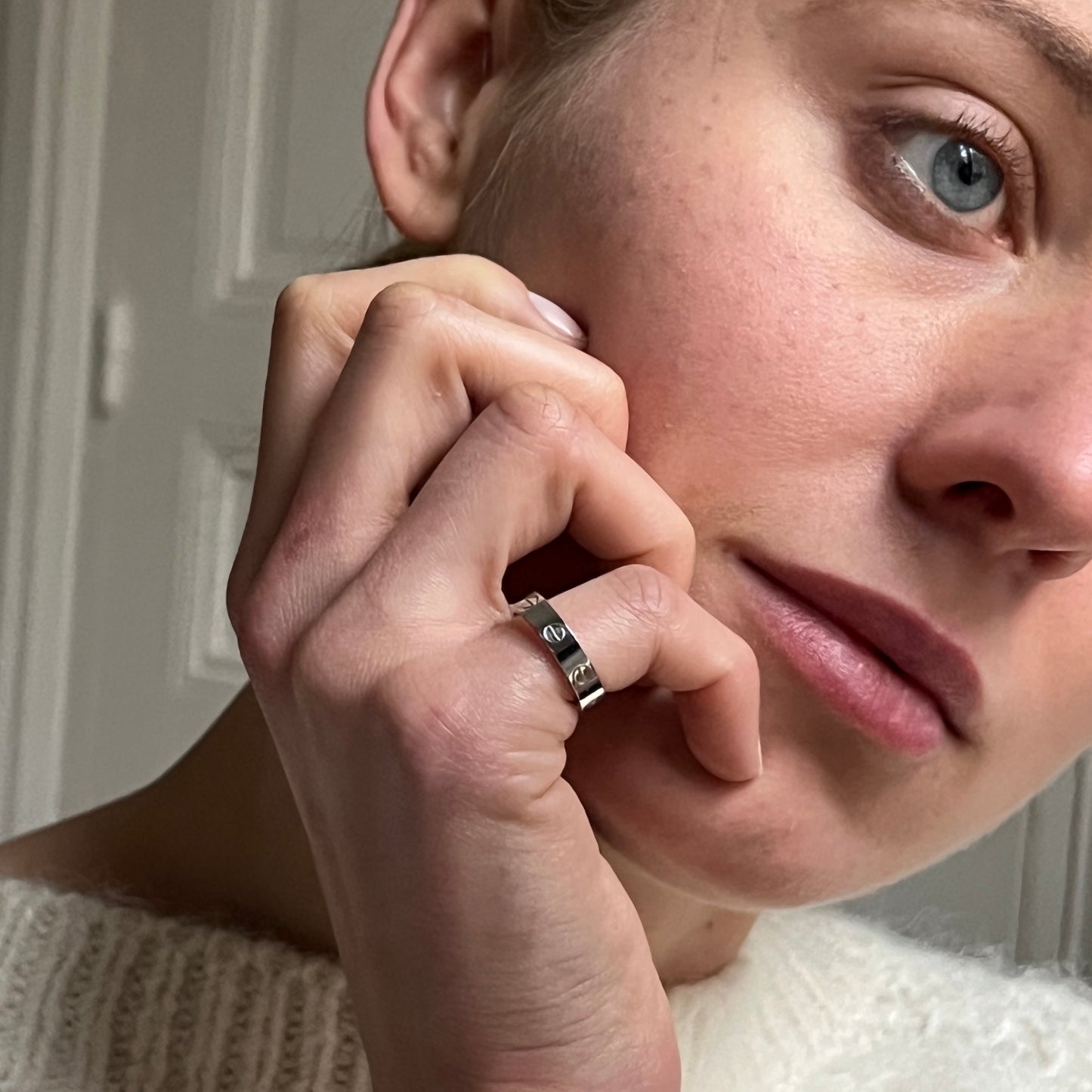 Cartier Love diamond ring SIZE 49