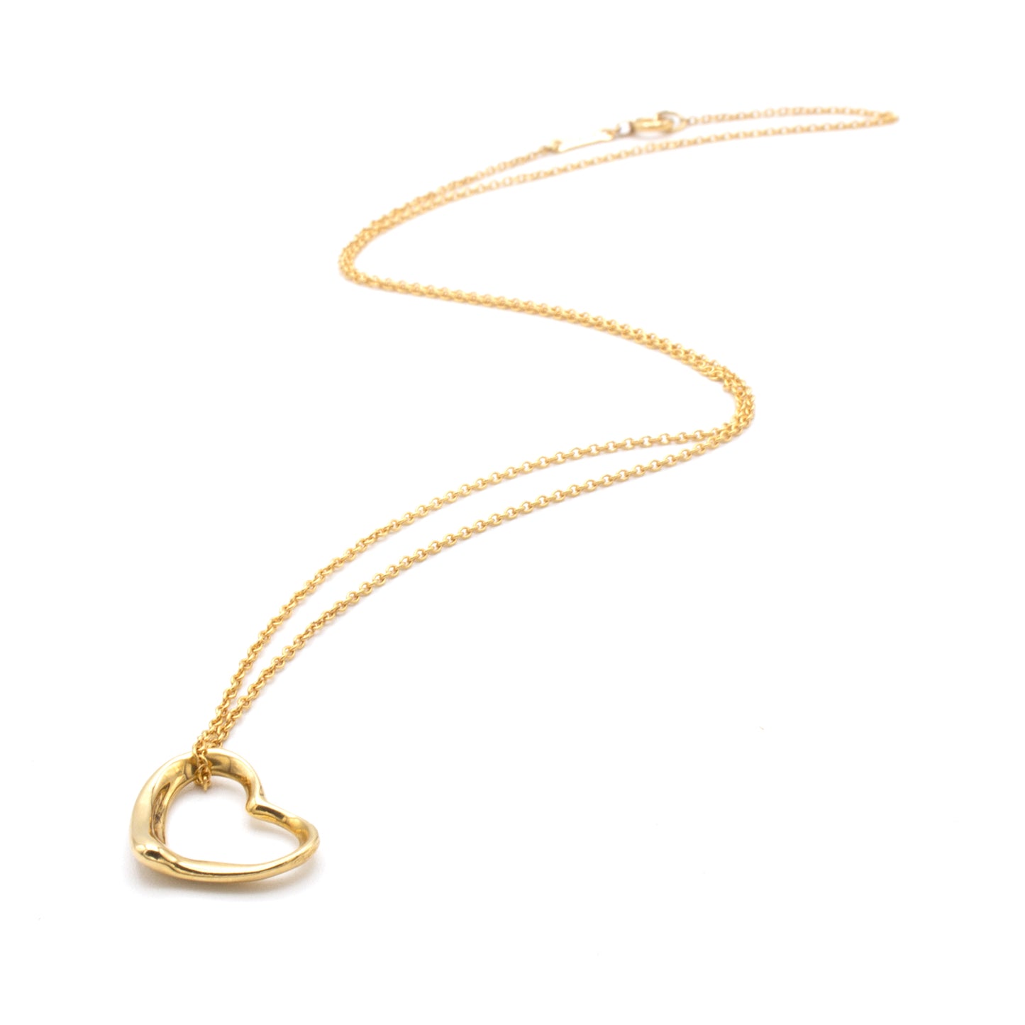 Tiffany & Co Open Heart 18K necklace