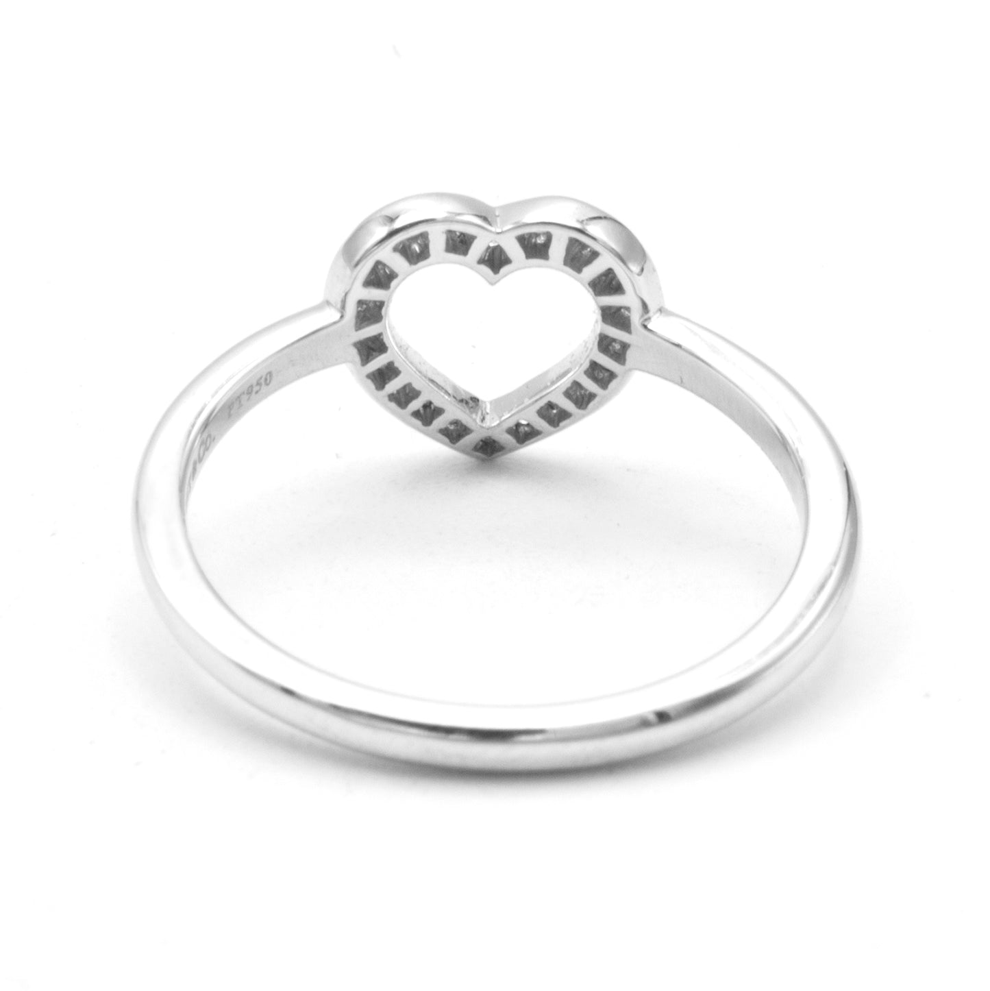 Tiffany Heart platinium ring