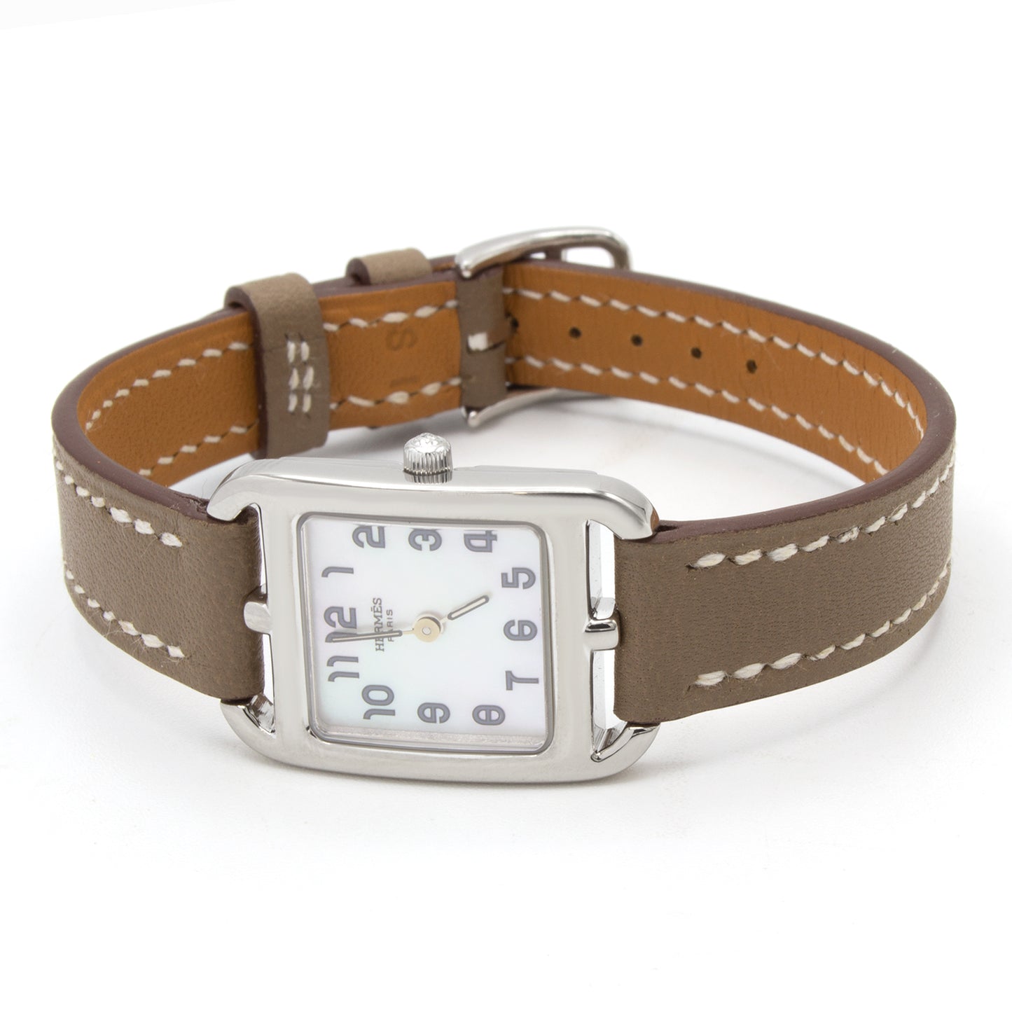 Hermes Cape Cod CC1.190 18K white gold watch