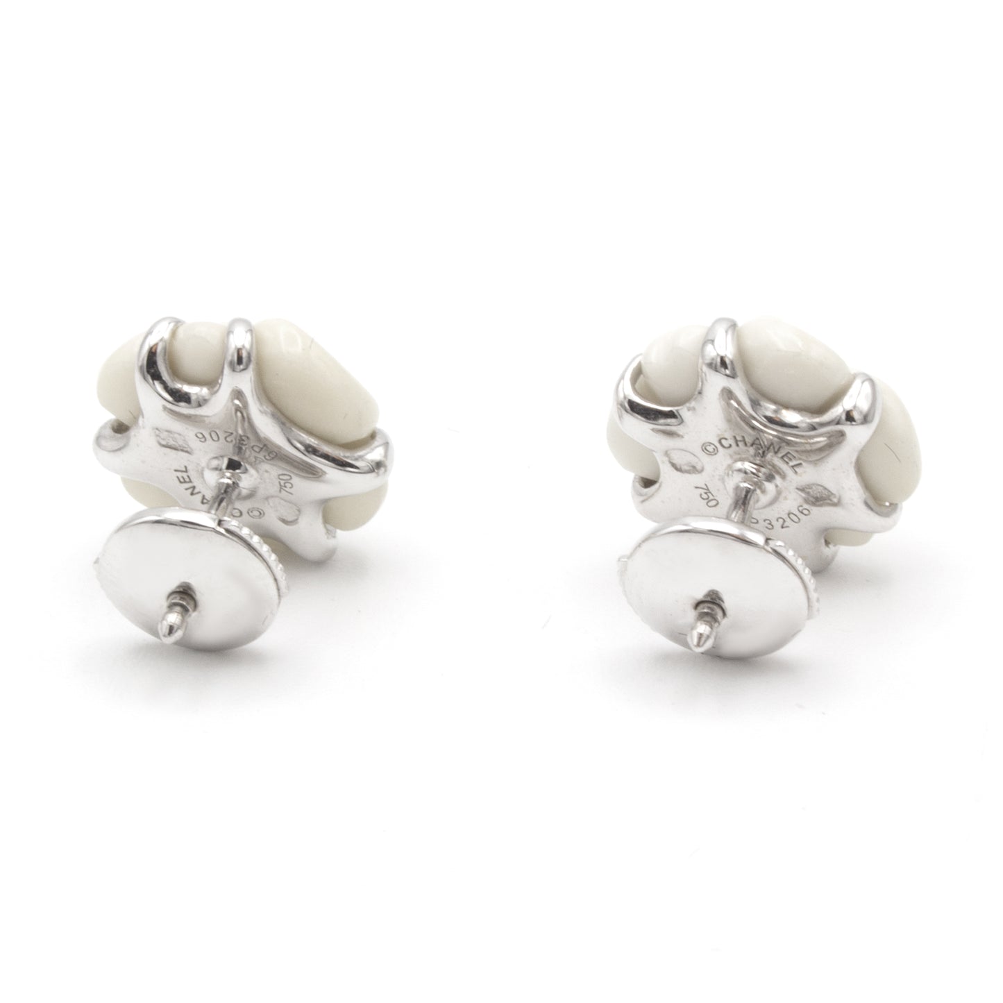 Chanel Camelia earrings