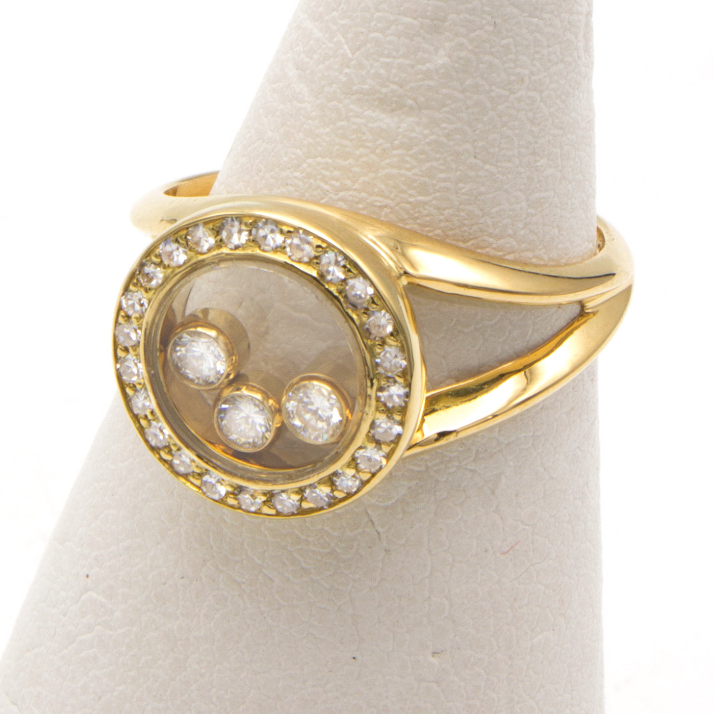Chopard Happy Diamonds ring SIZE 48
