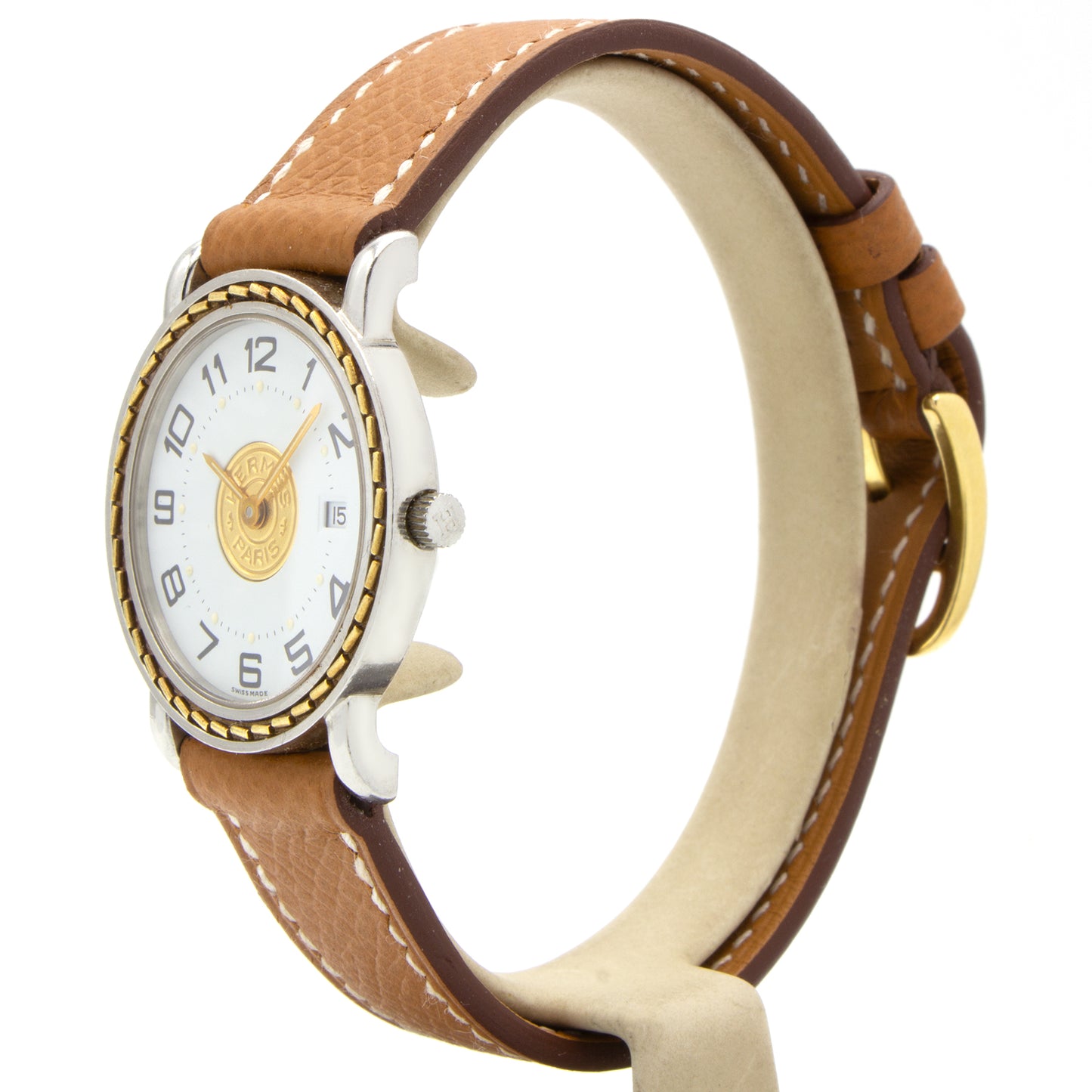 Hermès montre Sellier 27mm