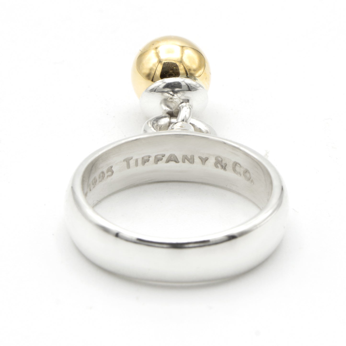 Tiffany Ball 18k ring SIZE 50