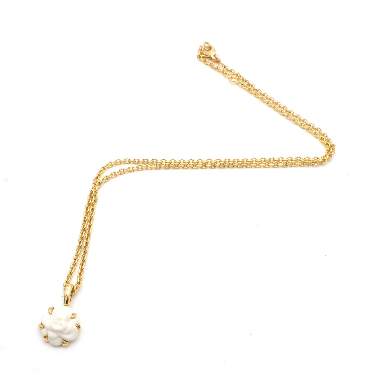 Chanel Camelia Gold necklace