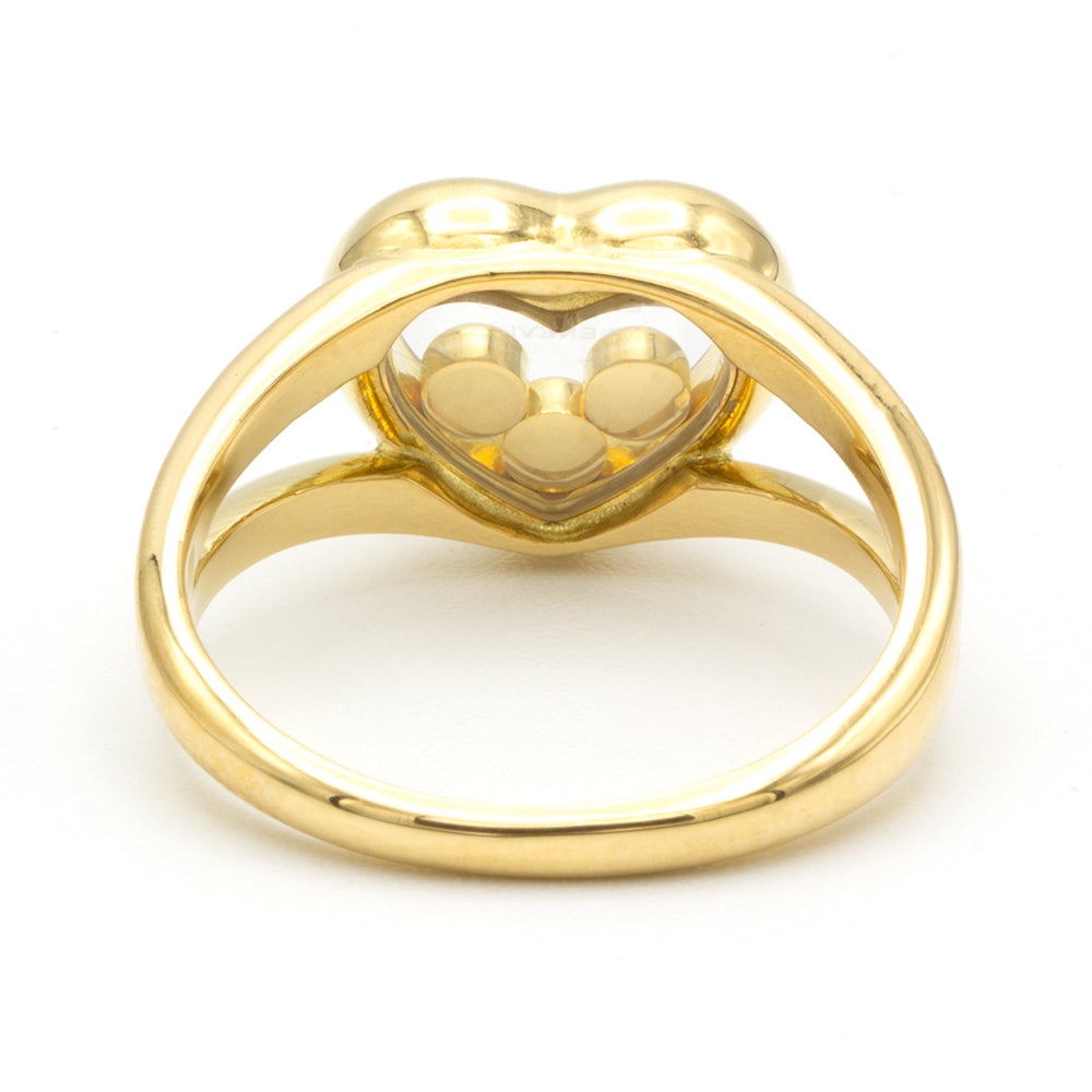 Chopard Happy Diamonds yellow gold ring