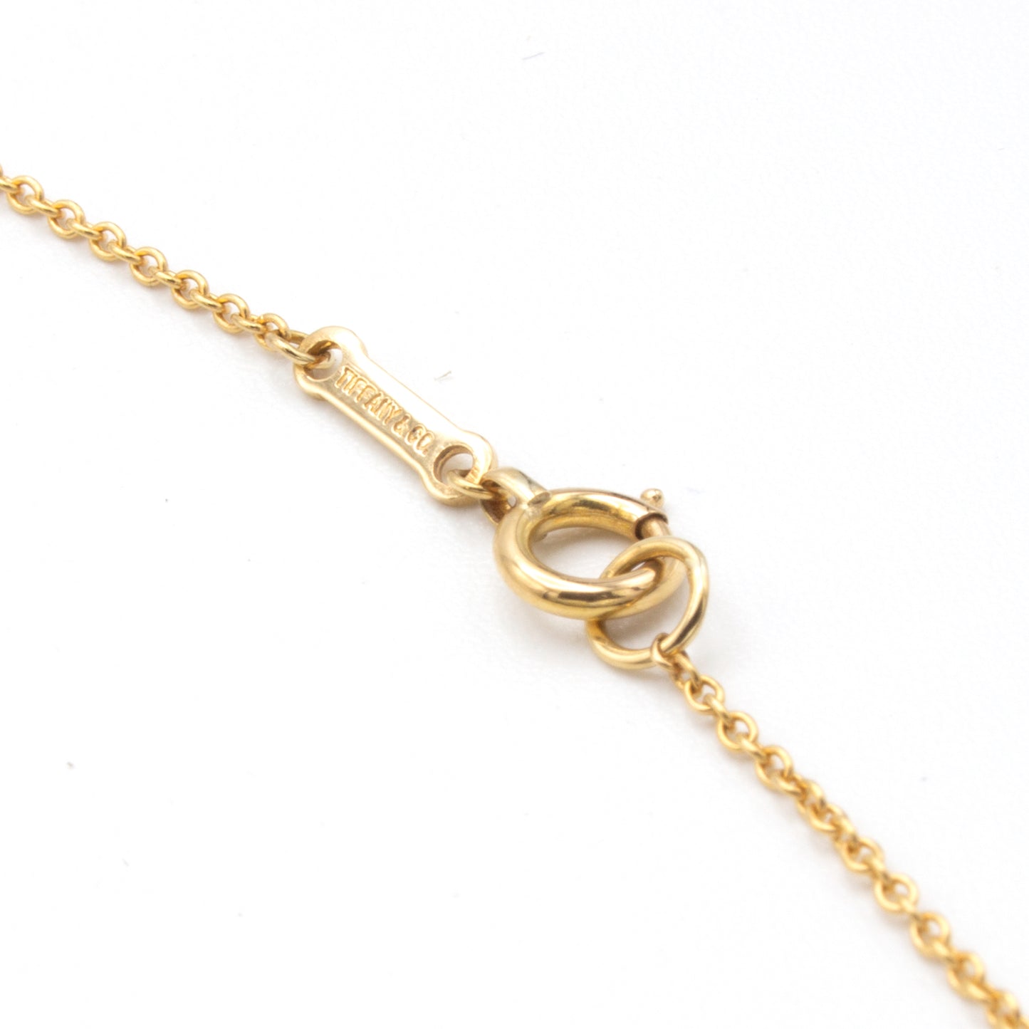 Tiffany & Co Open Heart 18K necklace
