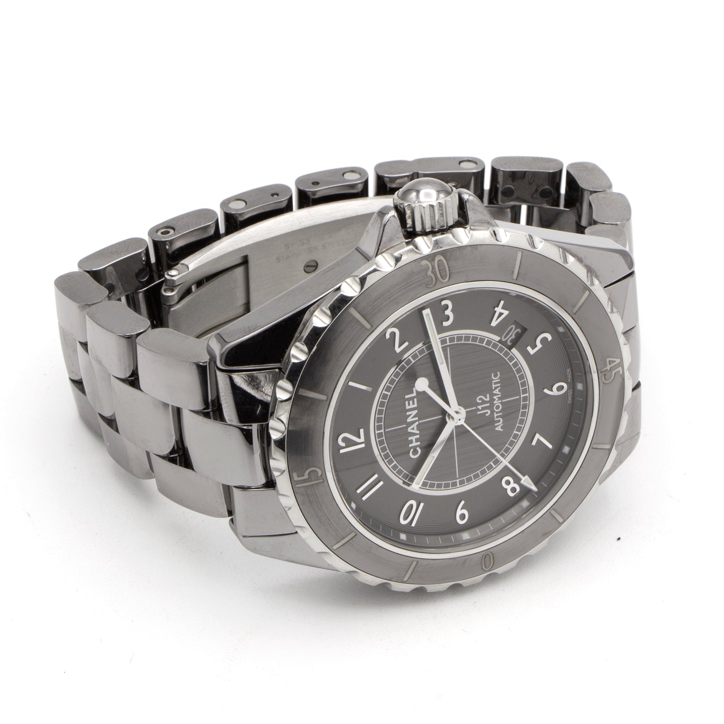 Chanel J12 automatic titanium watch