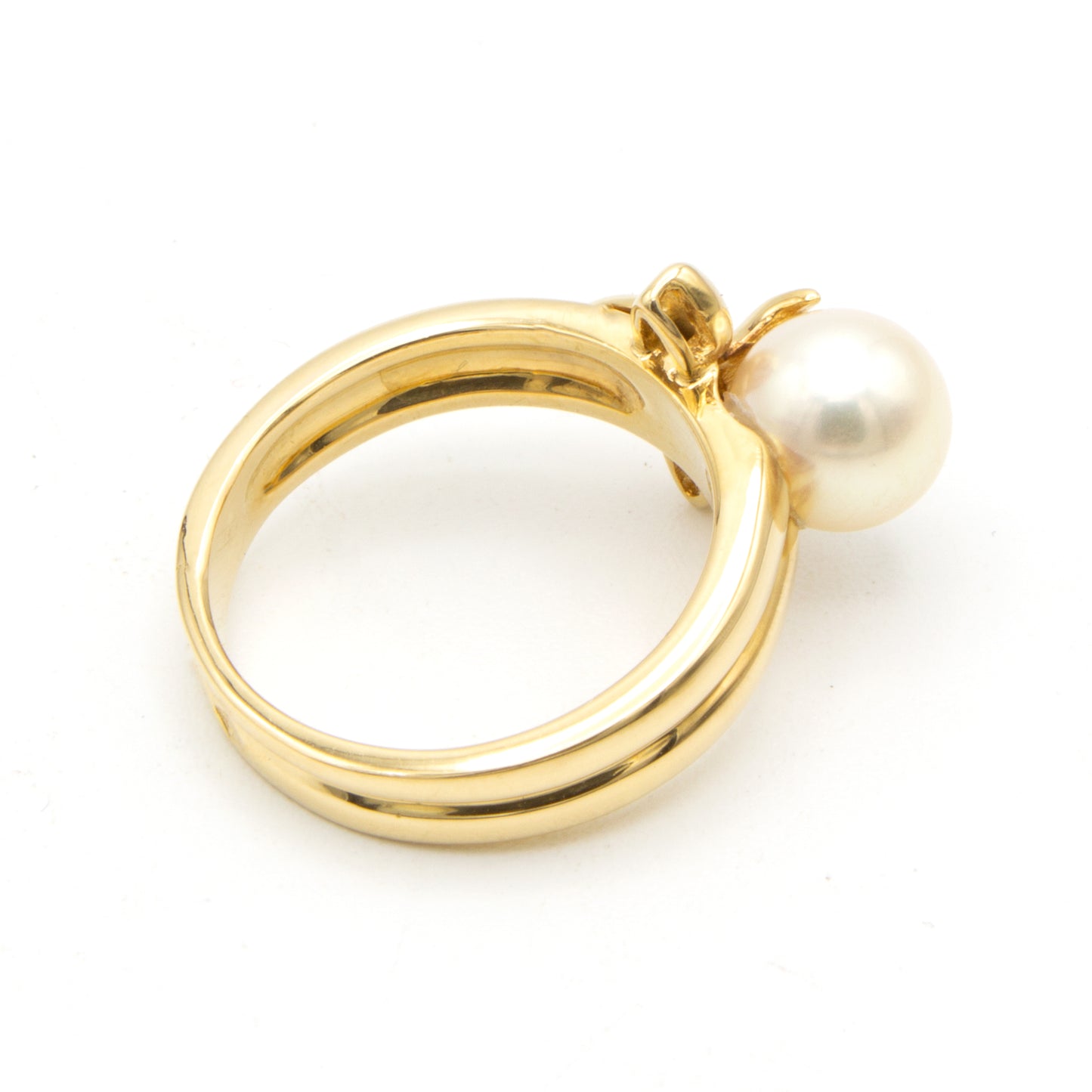 Van Cleef & Arpels pearl ring Sz 50