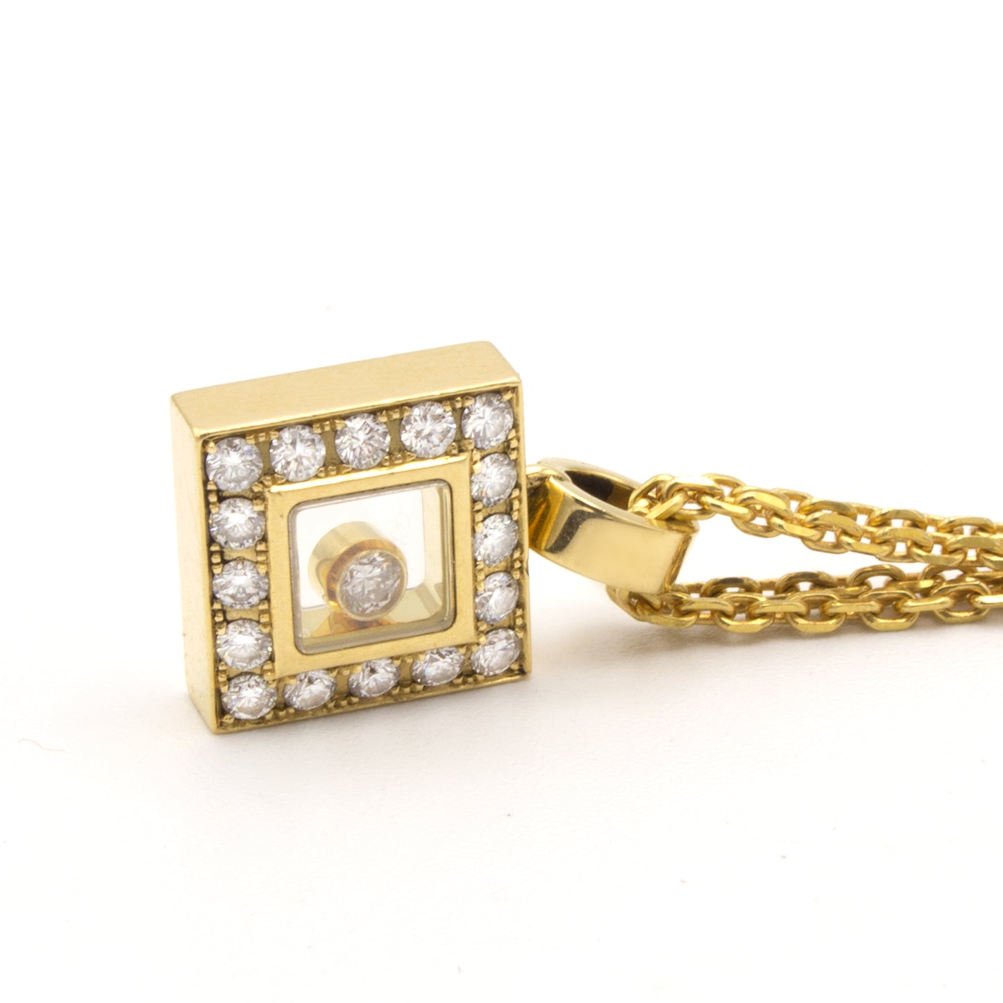 Chopard Happy Diamonds Icon 18K necklace