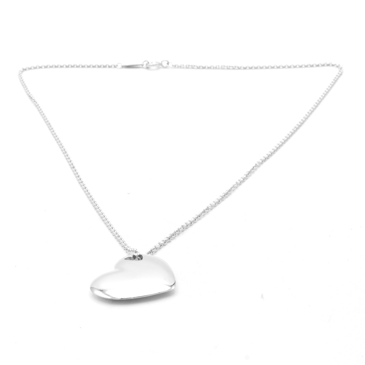 Tiffany 2 Heart necklace