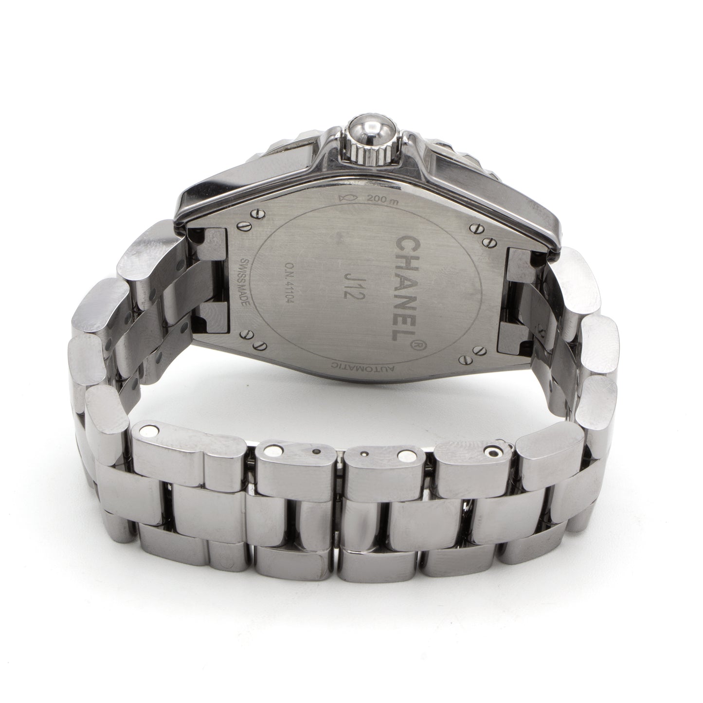 Chanel J12 automatic titanium watch