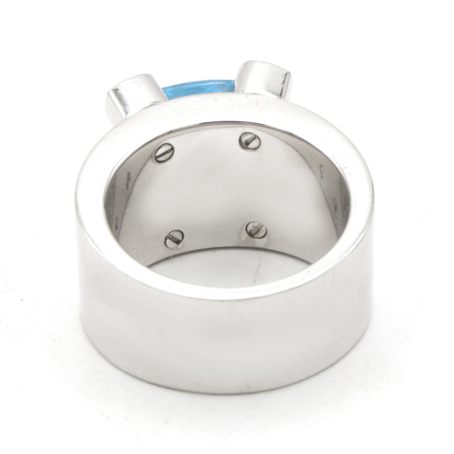 Chopard blue topaz ring SIZE 53