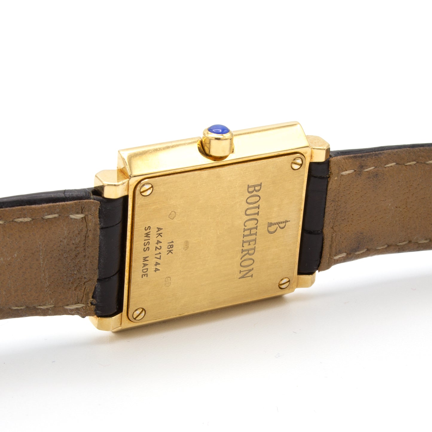 Boucheron 18K yellow gold watch