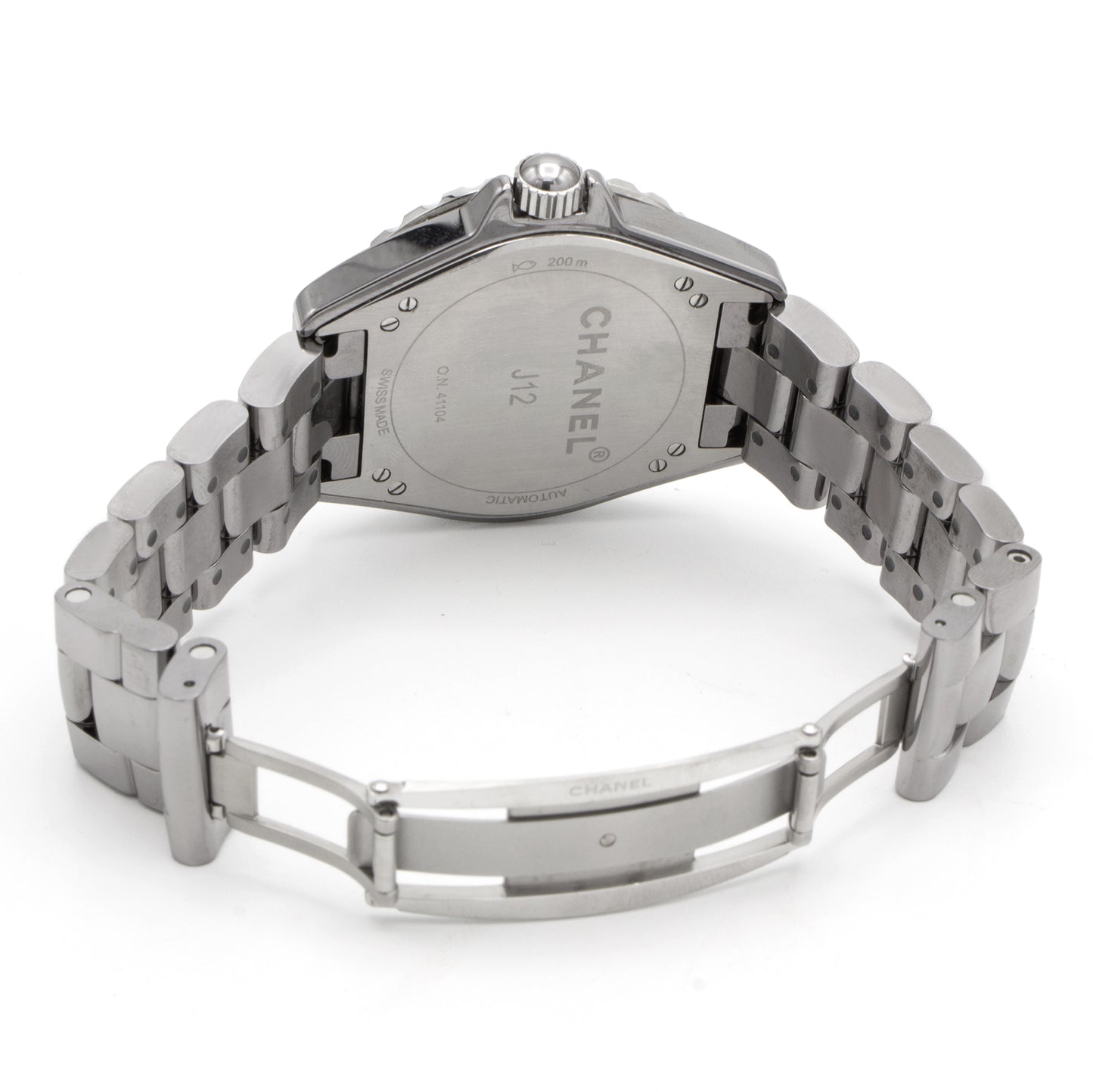 Chanel J12 automatic titanium watch