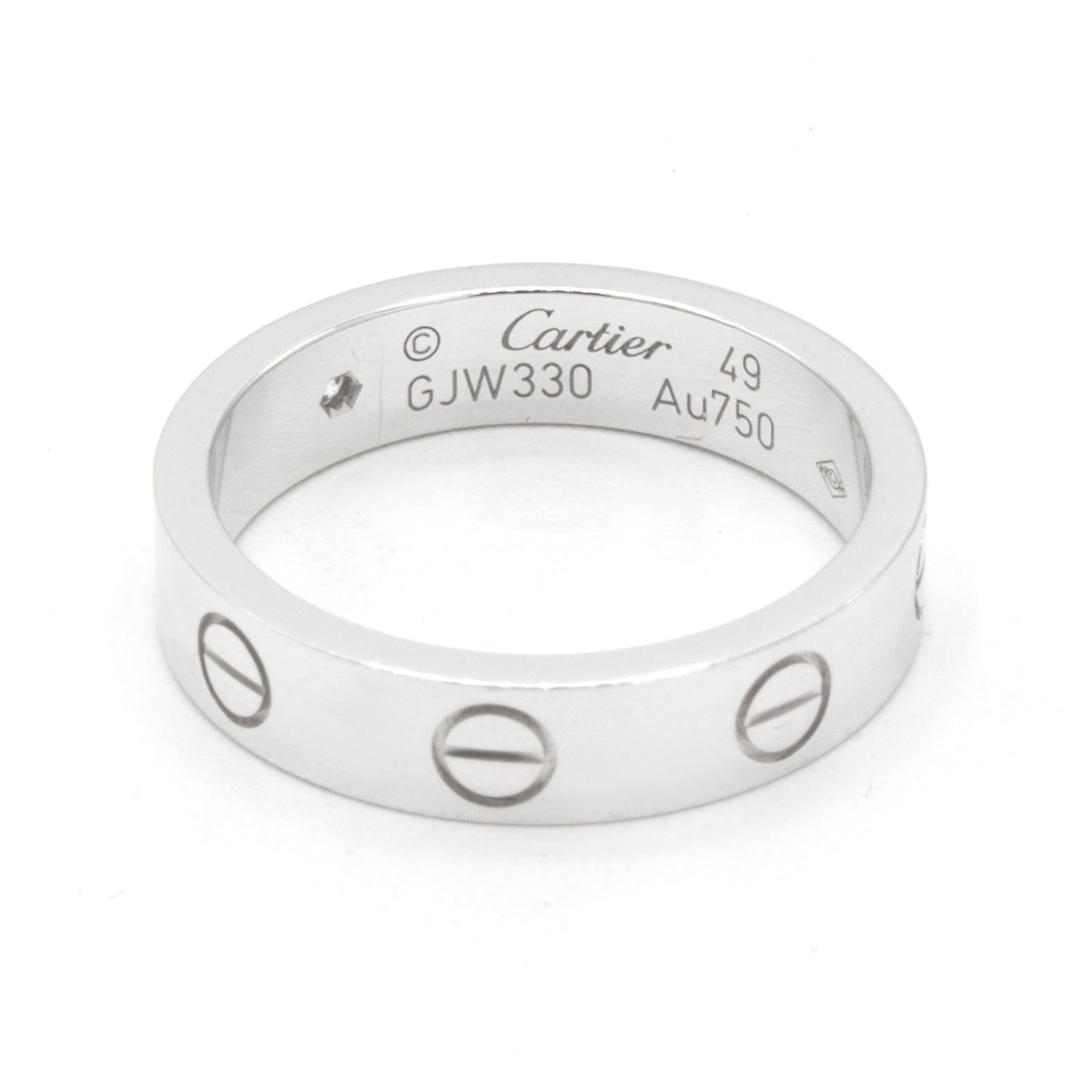 Cartier Love diamond ring SIZE 49