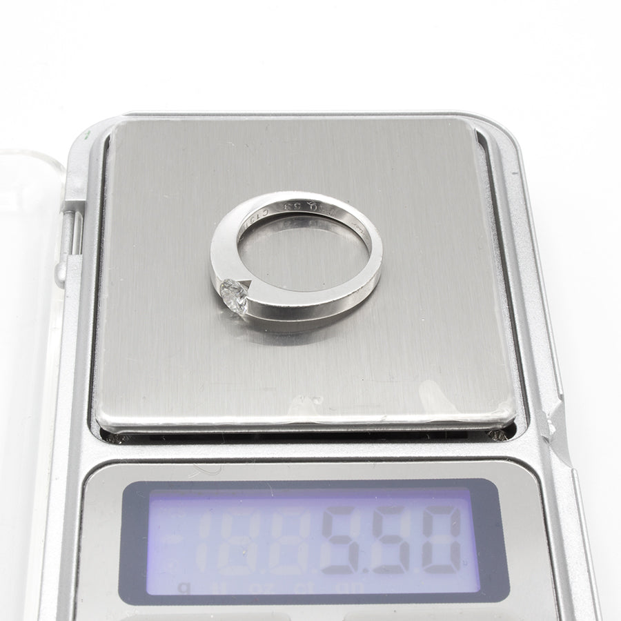 Cartier Solitaire Declaration ring 0,47ct Sz 53