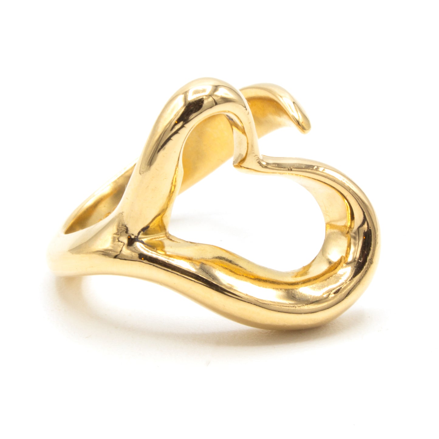 Tiffany & Co Open Heart 18K ring