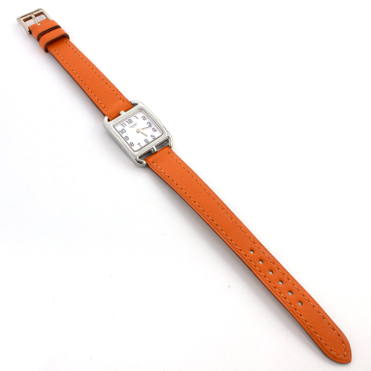 Hermes Cape Cod CC1.190 18K white gold watch