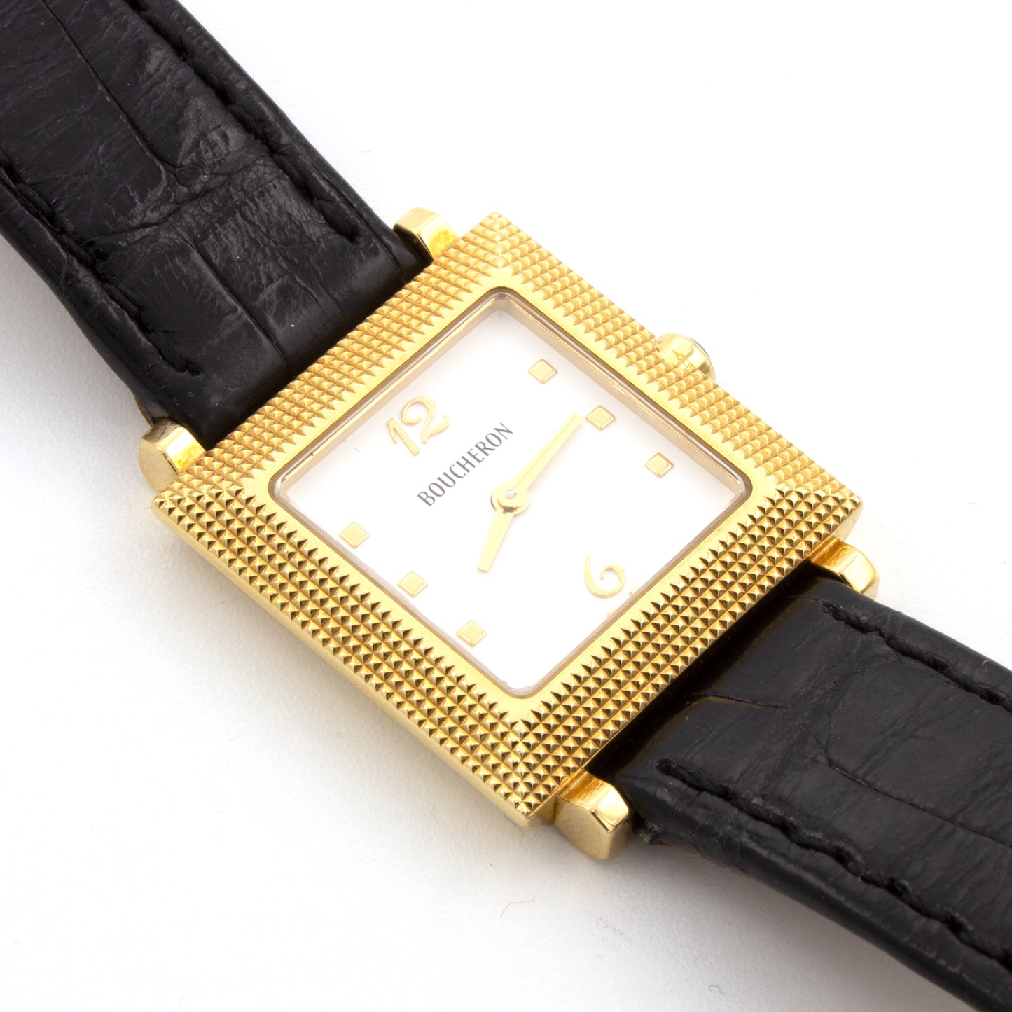 Boucheron 18K yellow gold watch