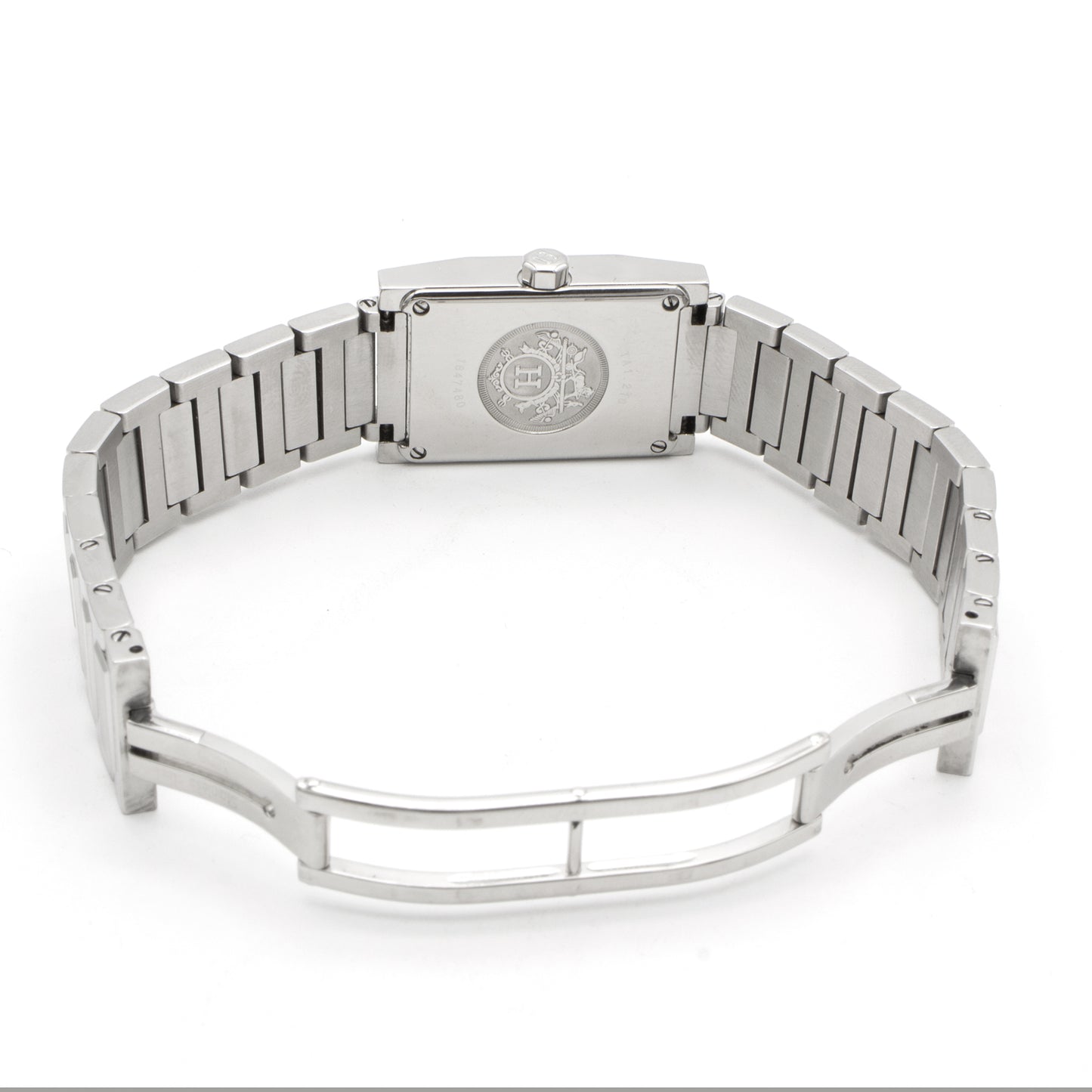 Hermès Tandem TA1.210 steel watch