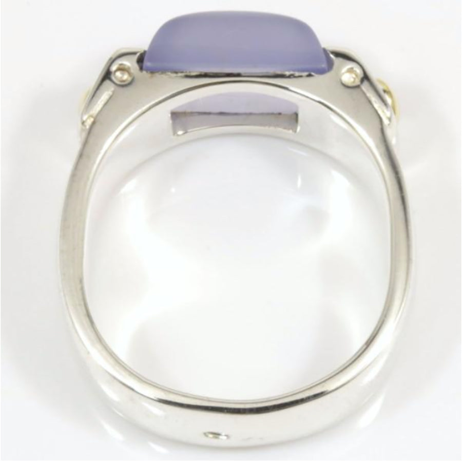 Hermes chalcedony ring SIZE 53