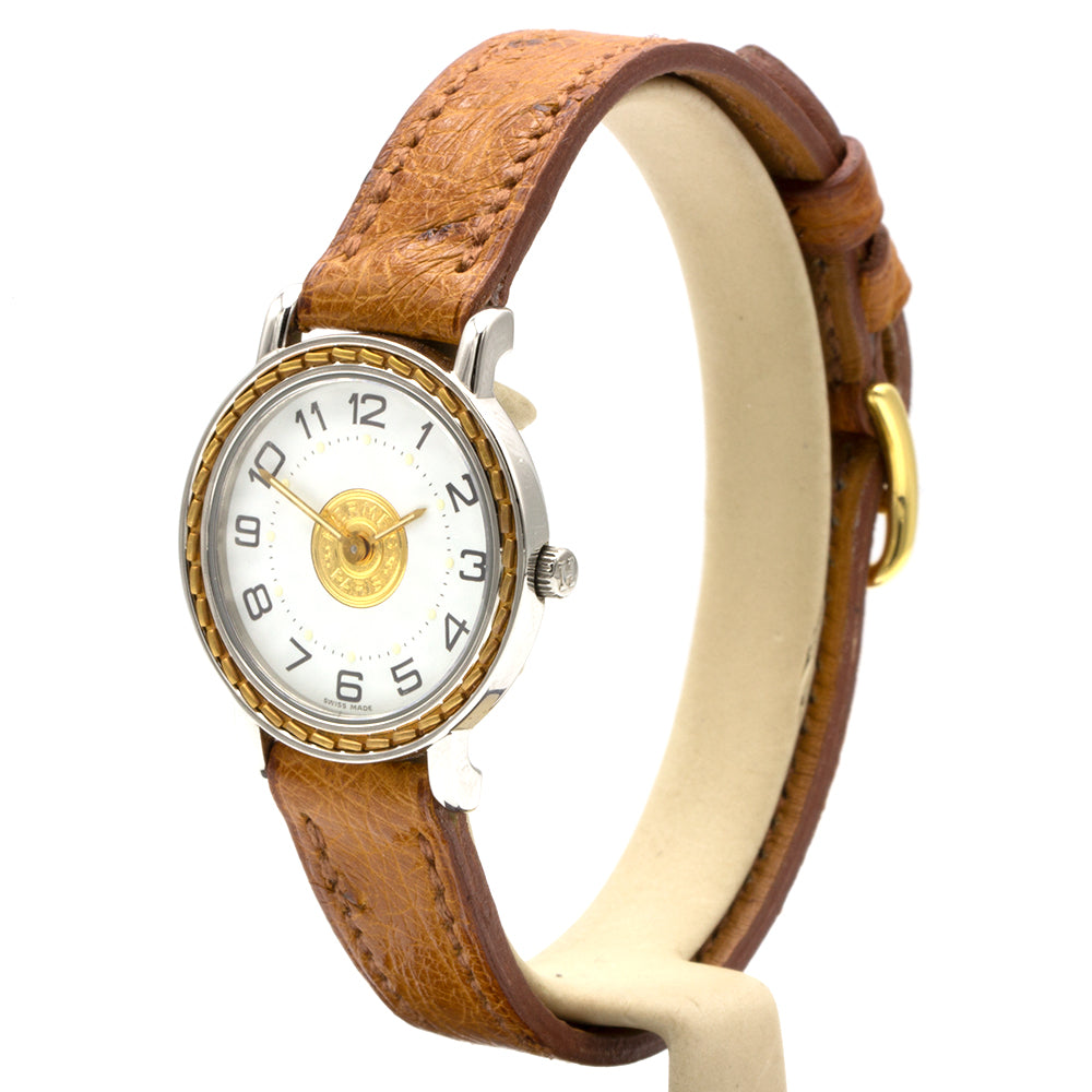 Hermes watch sellier 24mm