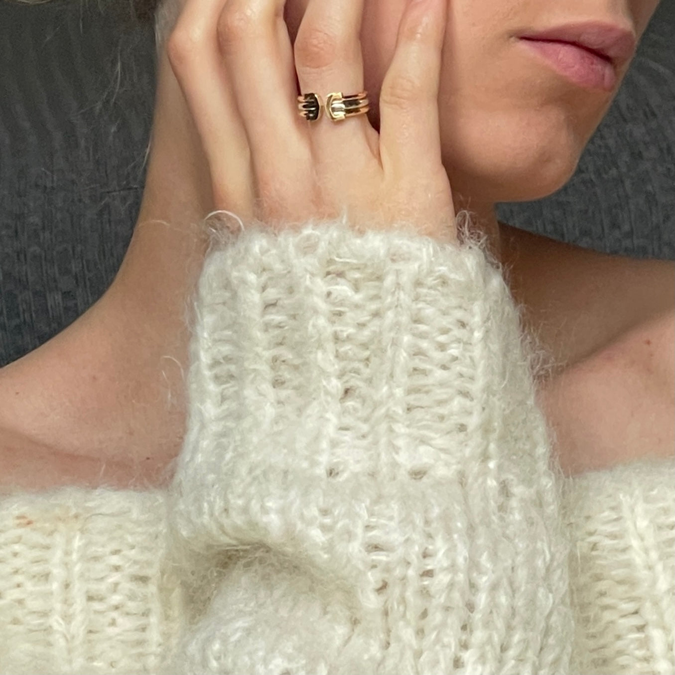 Cartier Double C ring SIZE 48