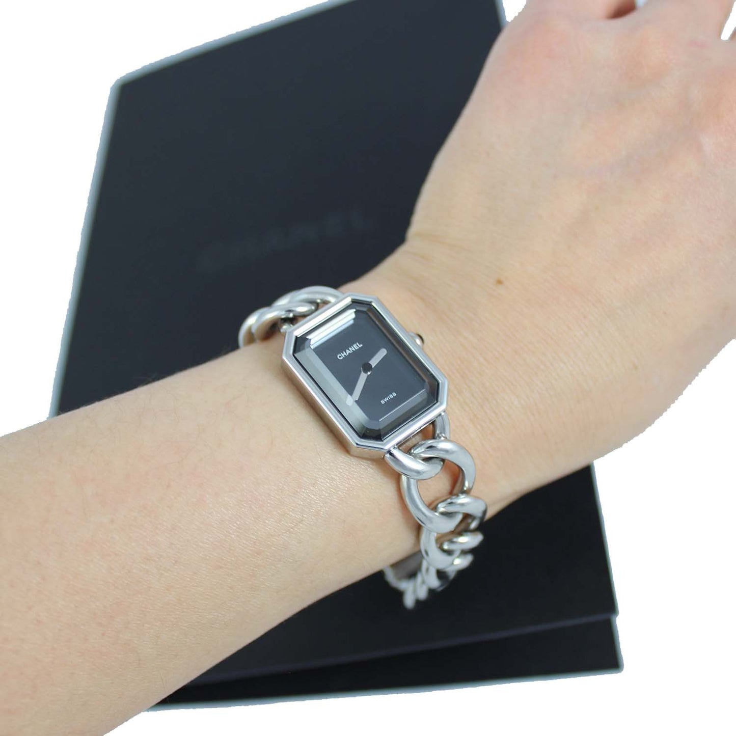 Chanel Premiere Chain Watch Bracelet Size M